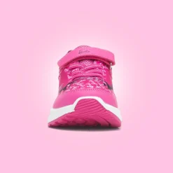 Barbie Kids' Pink Easy Fasten Light Up Trainer