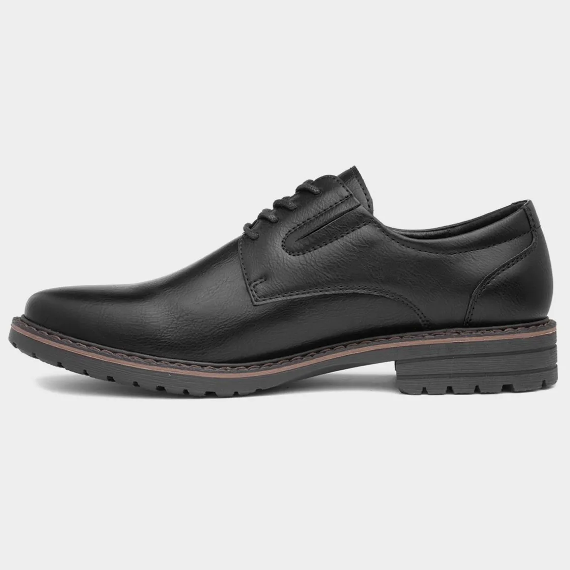 Beckett Benito Mens Black Lace Up Shoe