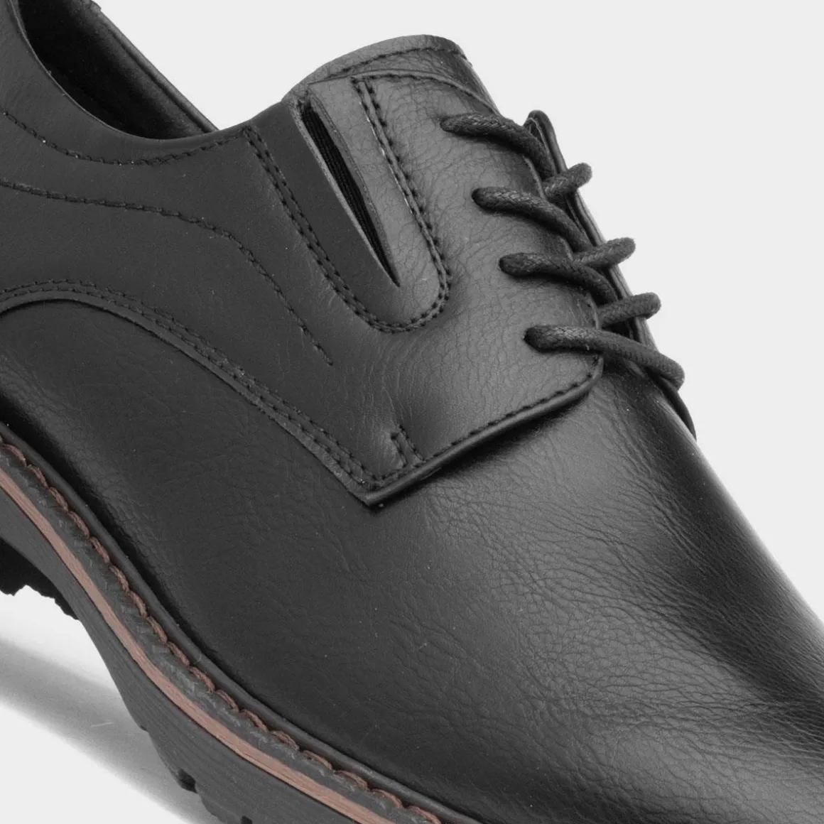 Beckett Benito Mens Black Lace Up Shoe