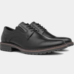 Beckett Benito Mens Black Lace Up Shoe