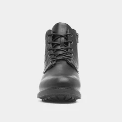 Beckett Bronco Mens Black Lace Up Boot