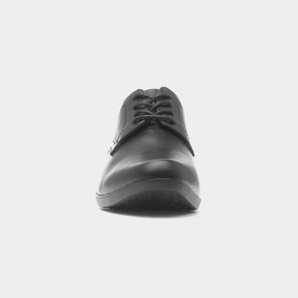 Beckett Carlo Boys Black Lace Up School Shoe
