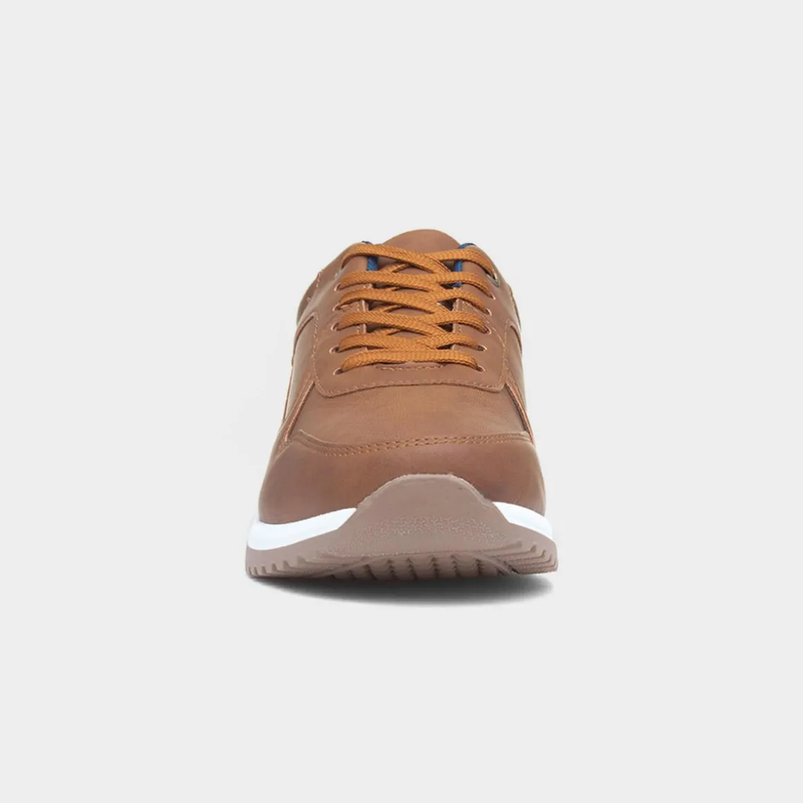 Beckett Emlyn Mens Tan Lace Up Casual Shoe