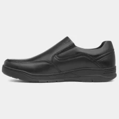 Beckett Enoch Mens Black Slip On Shoe
