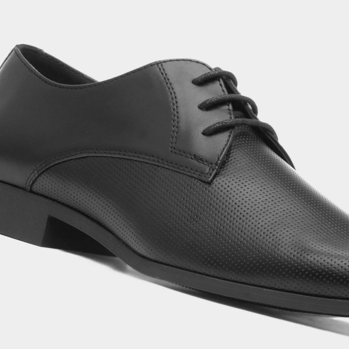 Beckett Harrison Mens Black Lace Up Formal Shoe