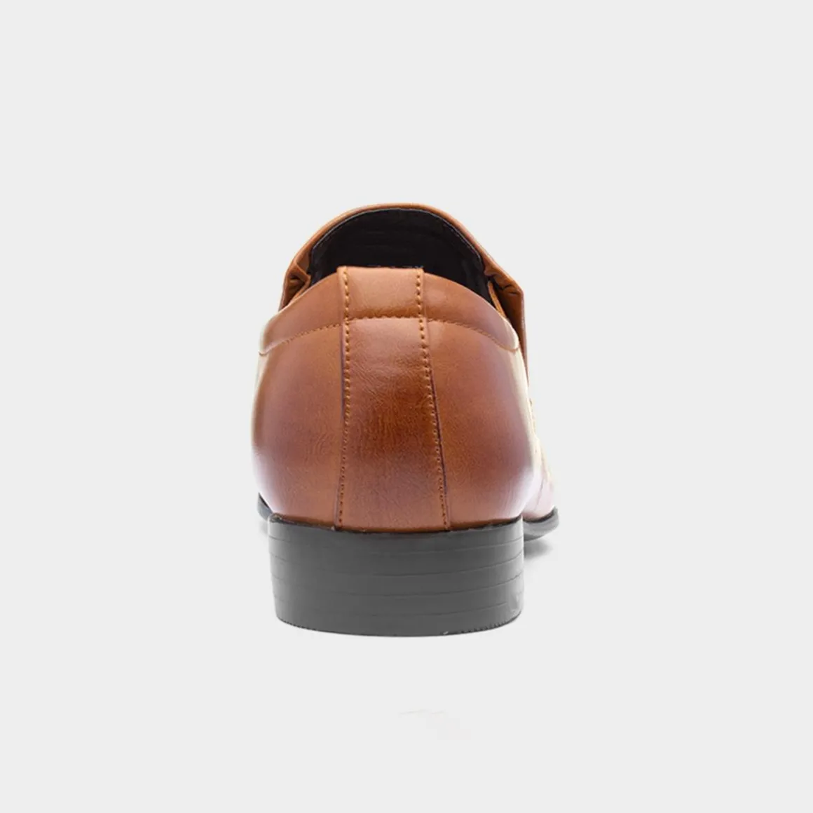 Beckett Hooper Mens Tan Slip On Formal Shoe