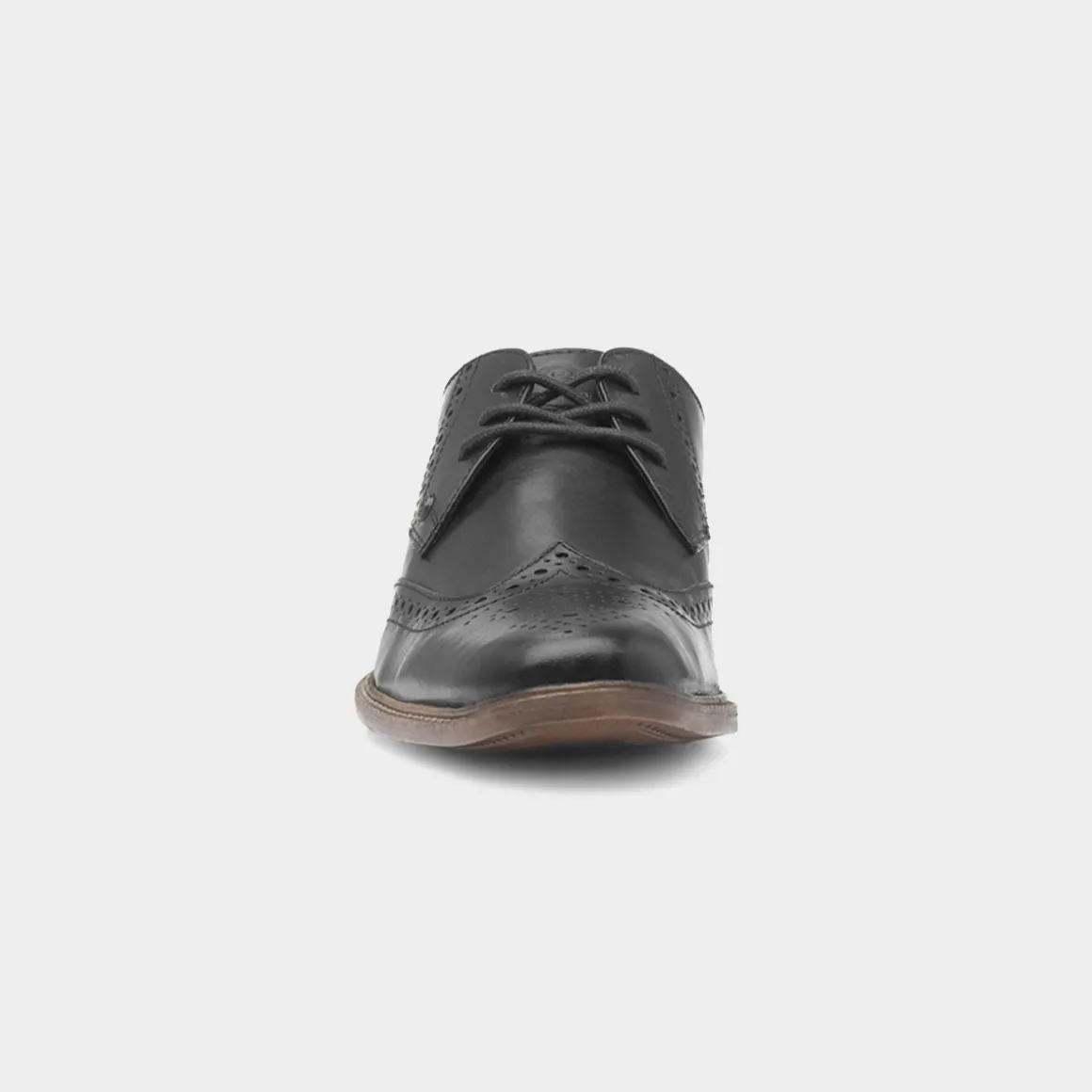 Ben Sherman Andy Mens Black Leather Brogue Shoe