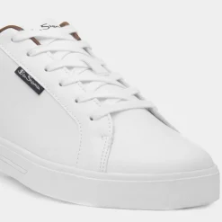 Ben Sherman Chase Mens White Casual Shoe