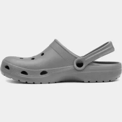 Berman Adults Grey EVA Slip On Clog Sandal
