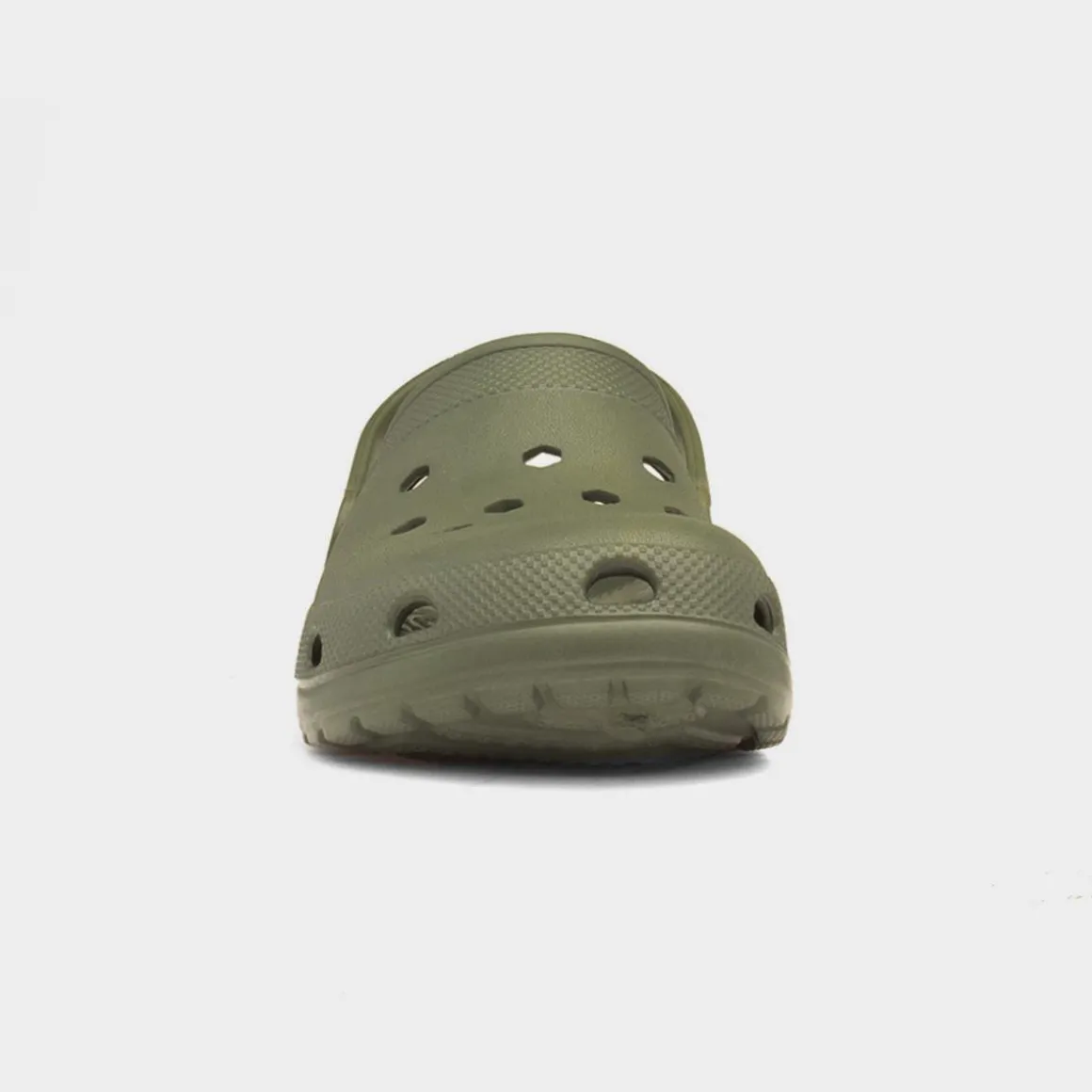 Berman Adults Khaki EVA Slip On Clog Sandal
