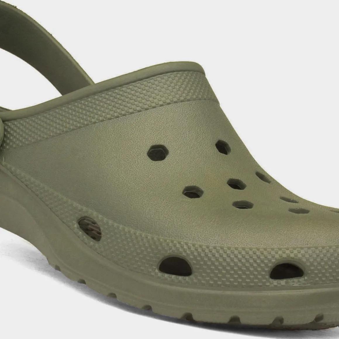 Berman Adults Khaki EVA Slip On Clog Sandal