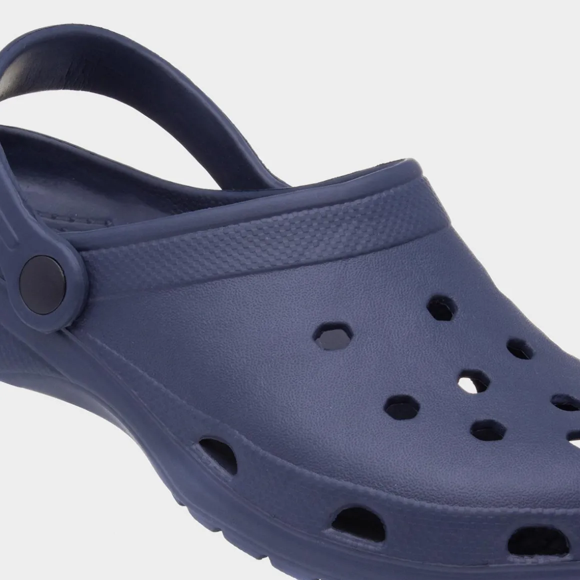 Berman Adults Navy EVA Slip On Clog Sandal