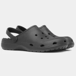 Berman Mens Black Warm Lined EVA Slipper