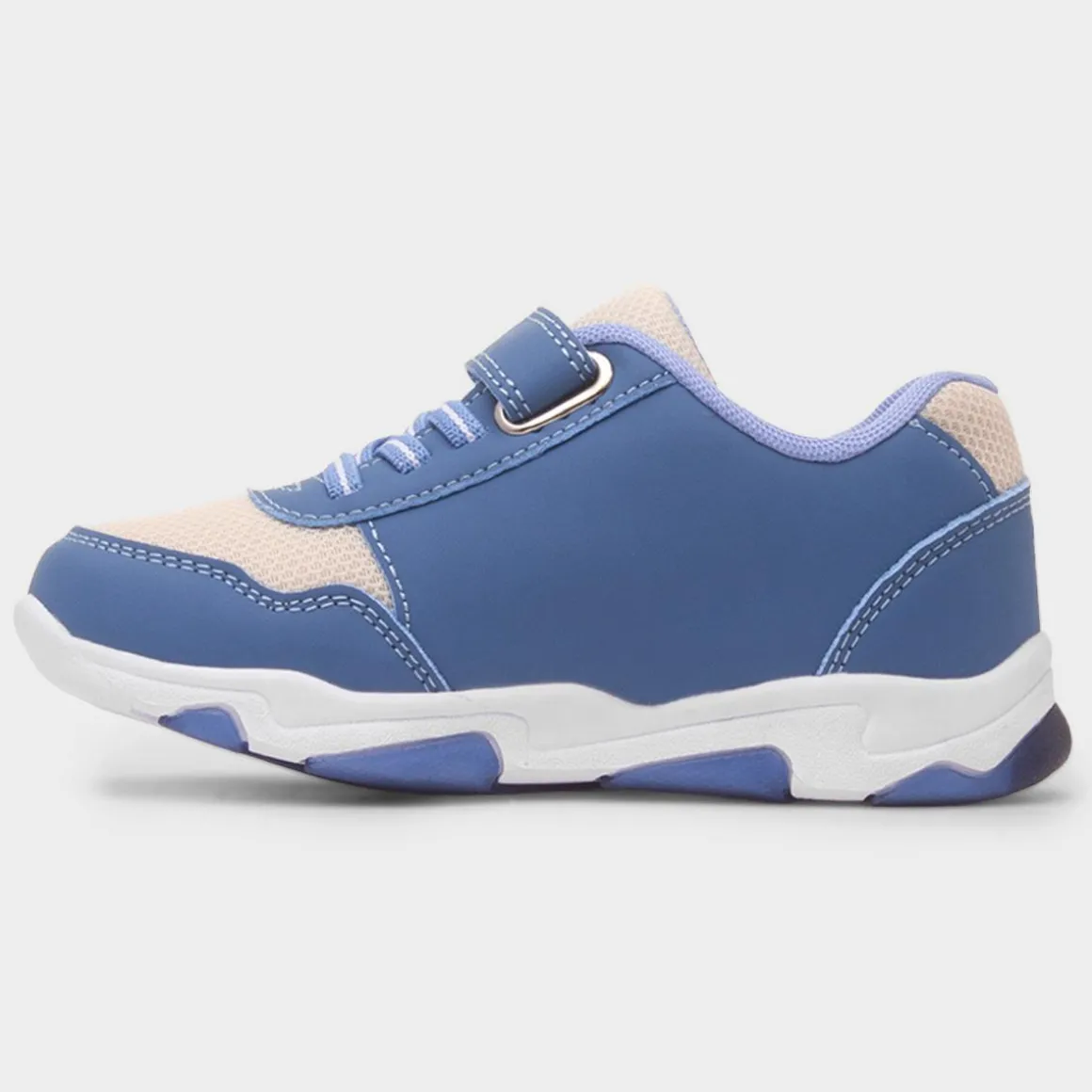 Bluey Kids Blue Easy Fasten Light Up Trainers
