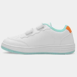 Bluey Kids White & Blue Easy Fasten Trainer