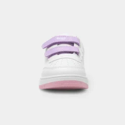 Bluey Kids White & Purple Easy Fasten Trainer