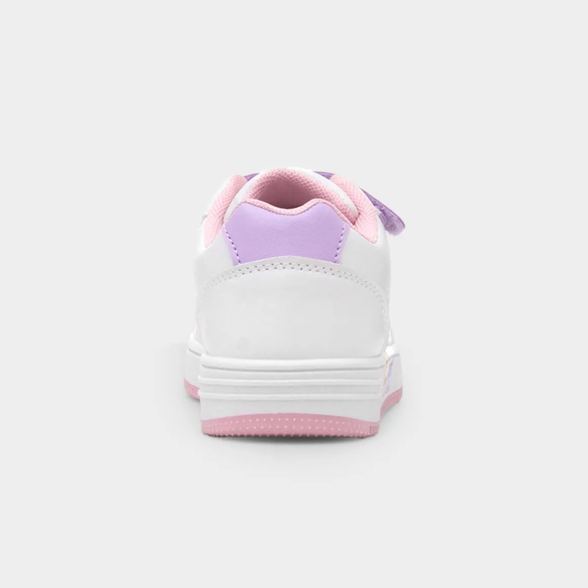 Bluey Kids White & Purple Easy Fasten Trainer