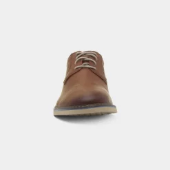 Clarks Radcliffe Mens Tan Leather Shoe