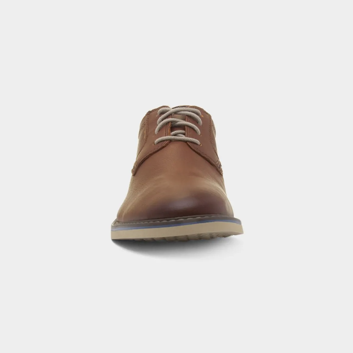 Clarks Radcliffe Mens Tan Leather Shoe
