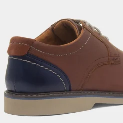 Clarks Radcliffe Mens Tan Leather Shoe