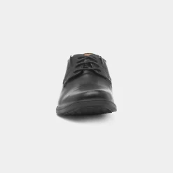 Clarks Tilden Plain Mens Black Formal Leather Shoe
