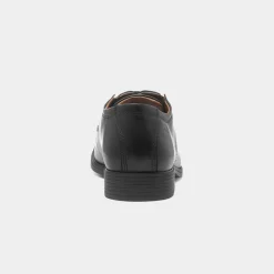 Clarks Tilden Plain Mens Black Formal Leather Shoe
