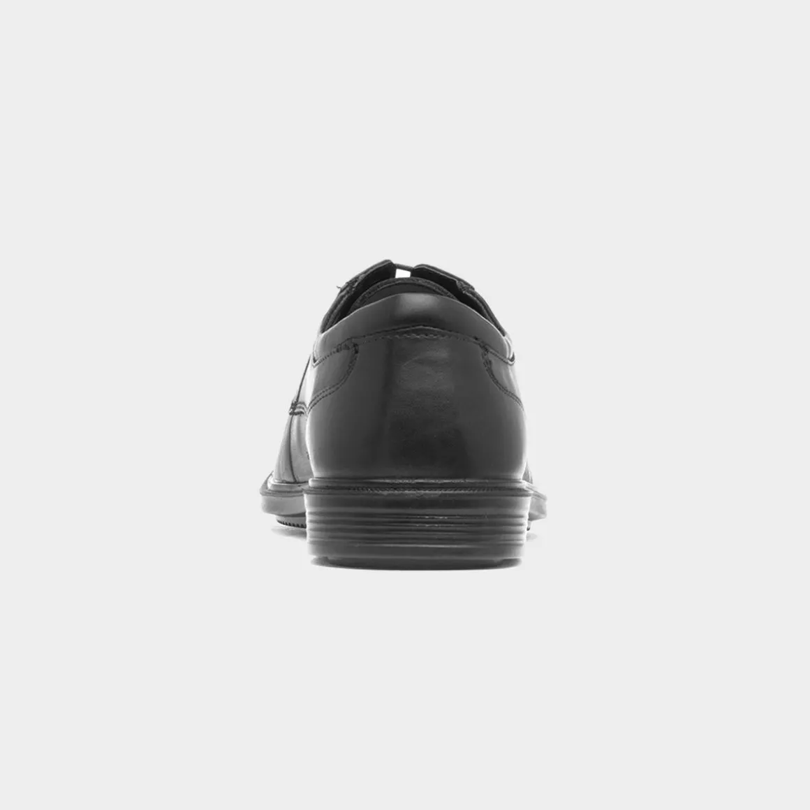 Comfy Steps Dayton Mens Black Leather Shoe
