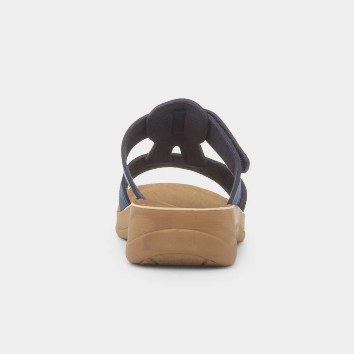 Comfy Steps Fethiye Womens Navy Mule Sandal