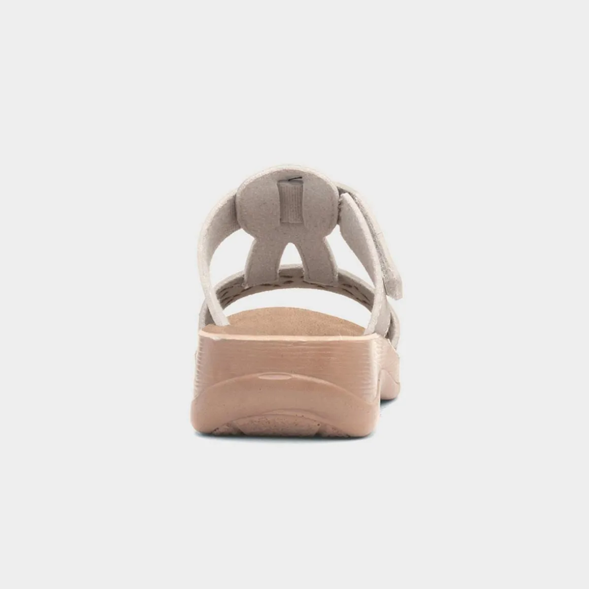 Comfy Steps Fethiye Womens Beige Mule Sandal