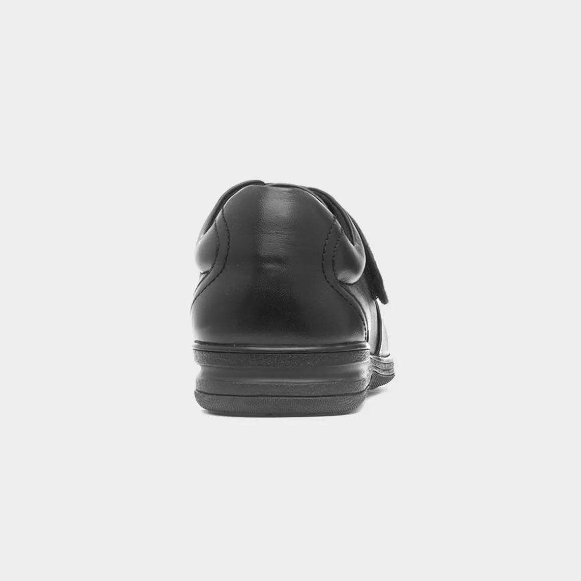 Comfy Steps Malcolm Mens Black Leather Shoe