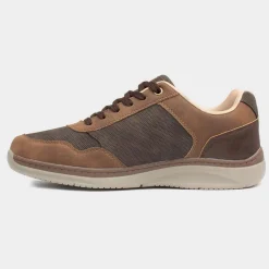 Comfy Steps Rick Mens Tan Casual Shoes