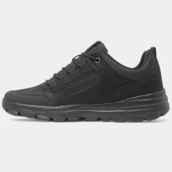 Comfy Steps Roger Mens Black Casual Lace Up Shoe