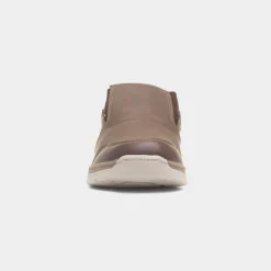 Comfy Steps Roland Mens Brown Casual Shoe
