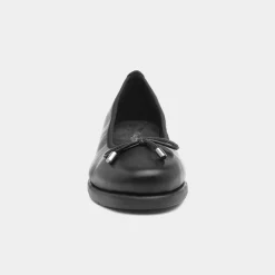 Comfy Steps Womens Black Leather Shoe
