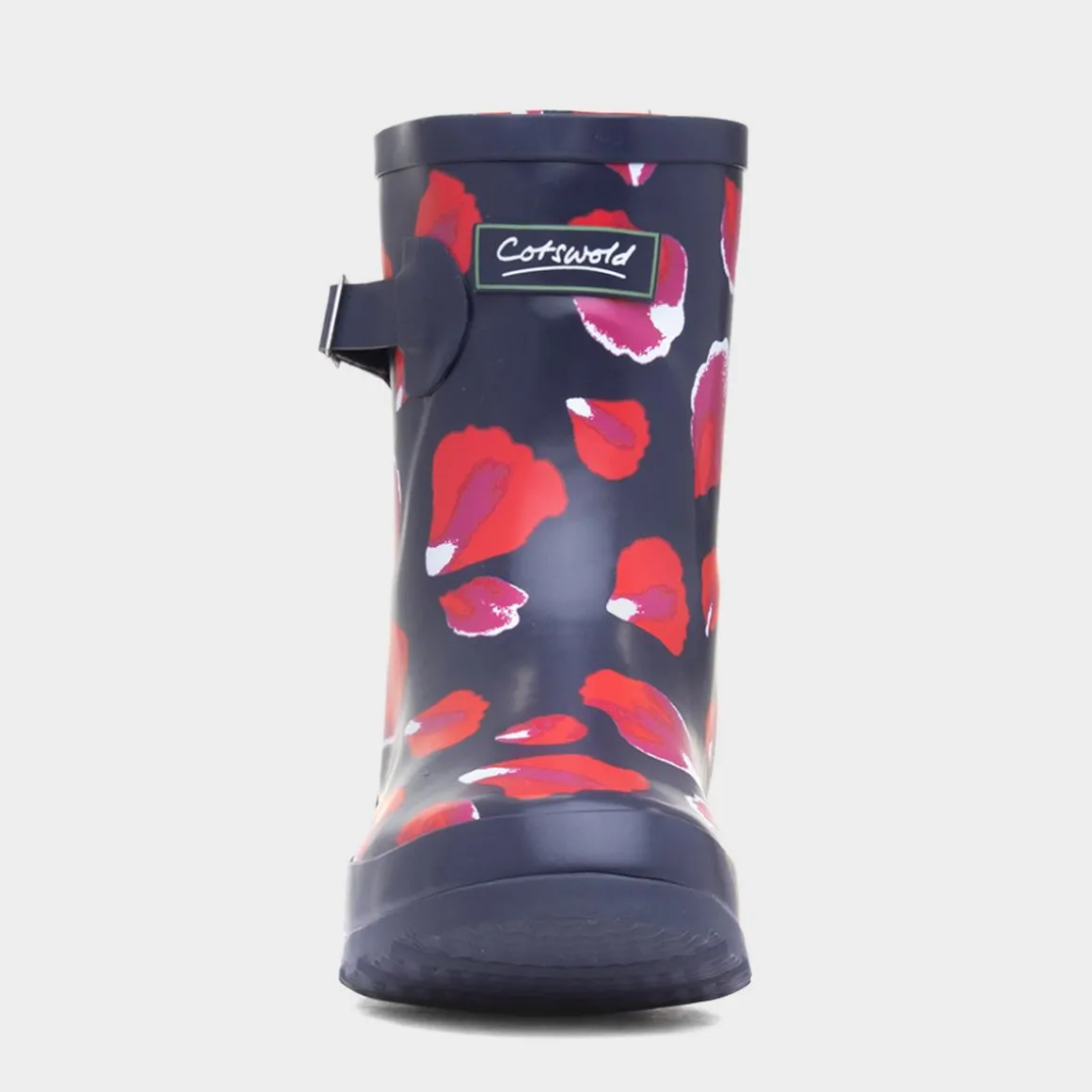 Cotswold Badminton Womens Navy Petal Welly