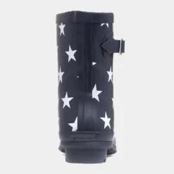 Cotswold Badminton Womens Navy Star Welly