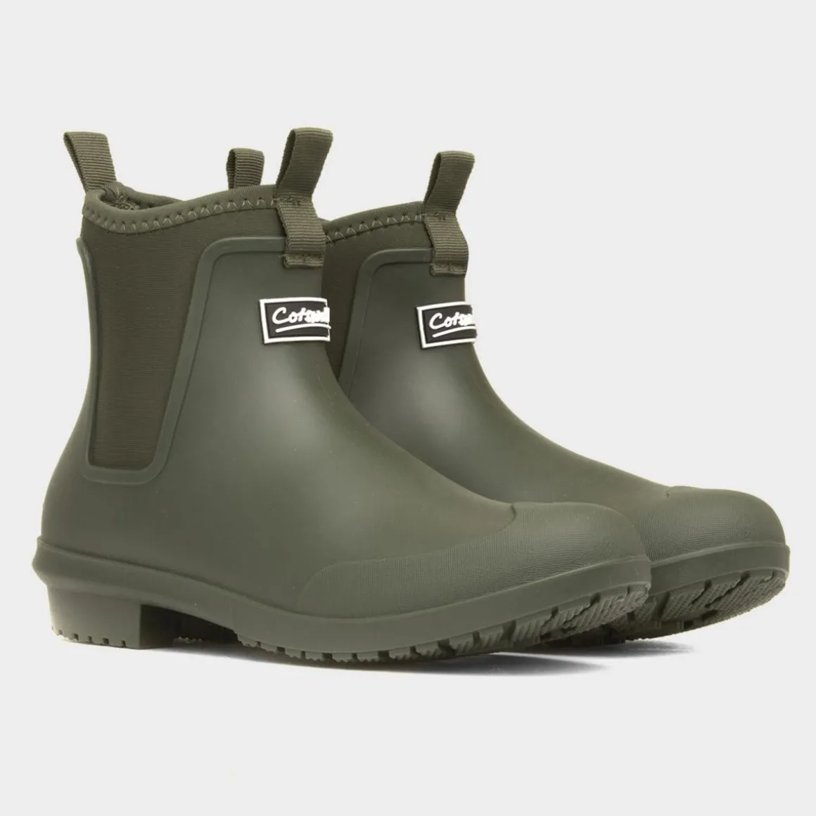 Cotswold Grosvenor Womens Green Ankle Welly