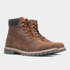 Cotswold Pitchcombe Mens Brown Leather Ankle Boot