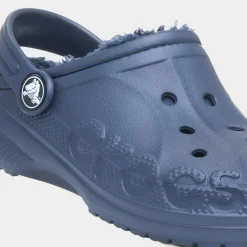 Crocs Baya Junior Navy Warm Lined EVA Clog