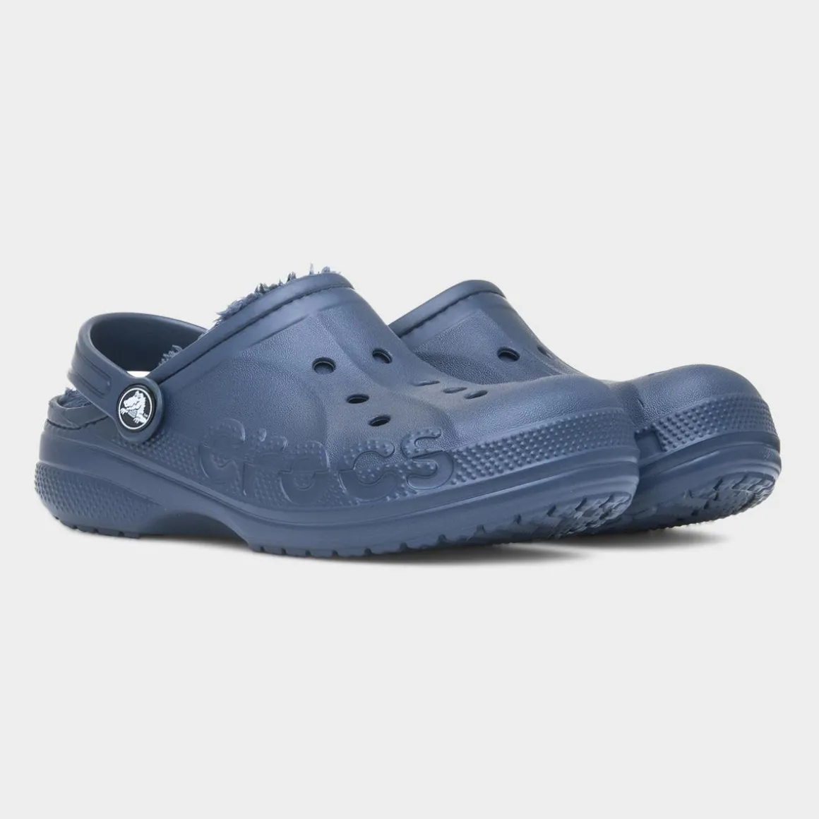 Crocs Baya Junior Navy Warm Lined EVA Clog