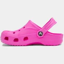 Crocs Baya Kids Electric Pink EVA Clog
