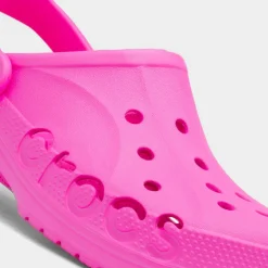 Crocs Baya Womens Electric Pink EVA Clog