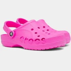 Crocs Baya Womens Electric Pink EVA Clog