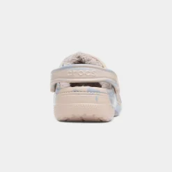 Crocs Baya Womens Multi Marble Warm Lined Clog