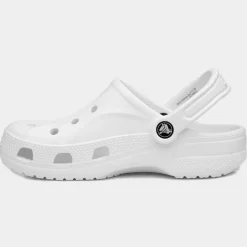 Crocs Baya Womens White EVA Clogs