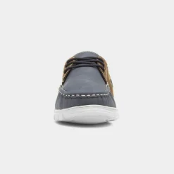 Cushion Walk Ant Mens Navy & Brown Boat Shoe