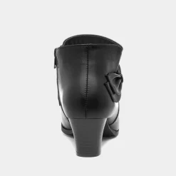 Cushion Walk Ava Womens Black Heeled Boot