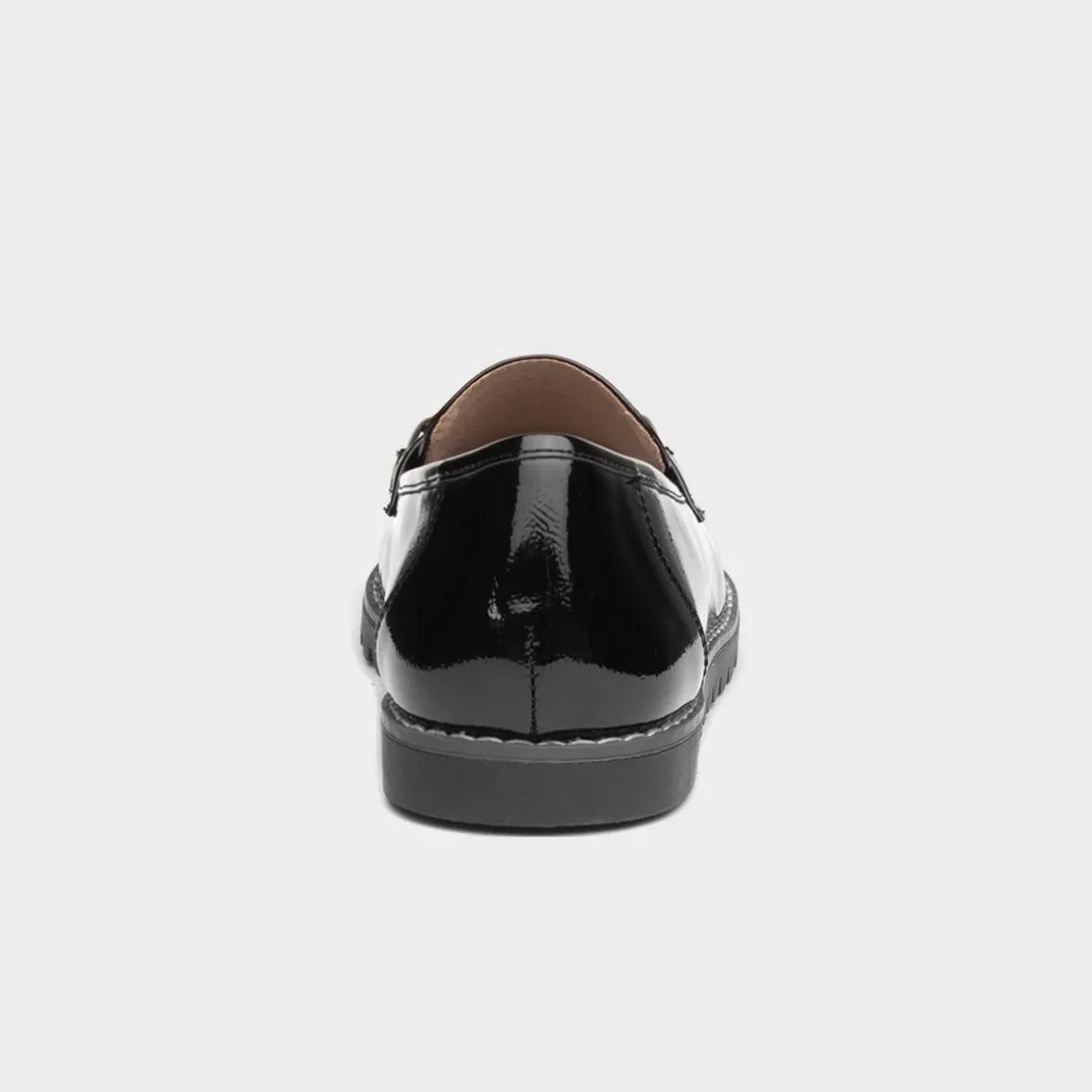 Cushion Walk Carrie Womens Black Patent Loafer