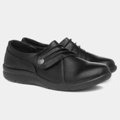 Cushion Walk Dandelion Womens Black Shoe