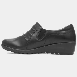 Cushion Walk Gatsby Womens Black Casual Shoe